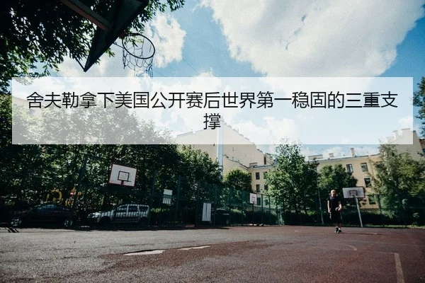 舍夫勒拿下美国公开赛后世界第一稳固的三重支撑